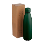 Borraccia antigoccia in acciaio inox riciclato con finitura opaca 700ml color verde terza vista