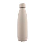 Borraccia antigoccia in acciaio inox riciclato con finitura opaca 700ml color beige terza vista