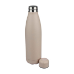 Borraccia antigoccia in acciaio inox riciclato con finitura opaca 700ml color beige quinta vista
