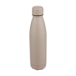 Borraccia antigoccia in acciaio inox riciclato con finitura opaca 700ml color beige sesta vista