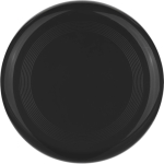 Frisbee pieno in plastica riciclata con diametro di 21 cm color nero prima vista