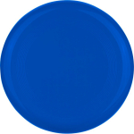 Frisbee pieno in plastica riciclata con diametro di 21 cm color blu prima vista