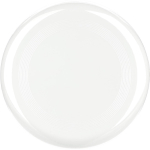 Frisbee pieno in plastica riciclata con diametro di 21 cm color bianco seconda vista