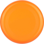Frisbee pieno in plastica riciclata con diametro di 21 cm color arancione quinta vista