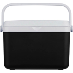 Frigorifero portatile in plastica resistente con isolamento e maniglia robusta 4 L color nero terza vista