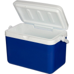 Frigorifero portatile in plastica resistente con isolamento e maniglia robusta 4 L color blu seconda vista
