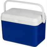 Frigorifero portatile in plastica resistente con isolamento e maniglia robusta 4 L color blu settima vista