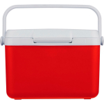 Frigorifero portatile in plastica resistente con isolamento e maniglia robusta 4 L color rosso prima vista
