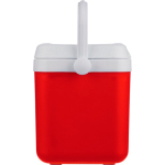 Frigorifero portatile in plastica resistente con isolamento e maniglia robusta 4 L color rosso sesta vista