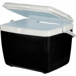 Frigorifero portatile in plastica resistente a doppia parete con maniglia 13L color nero prima vista