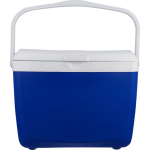 Frigorifero portatile in plastica resistente a doppia parete con maniglia 13L color blu quarta vista