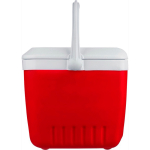 Frigorifero portatile in plastica resistente a doppia parete con maniglia 13L color rosso quinta vista