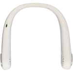 Ventilatore da collo a mani libere con 3 velocità 800mAh color bianco settima vista