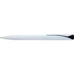 Penna in plastica riciclata con clip e inchiostro blu Dokumental color nero prima vista
