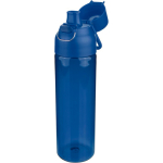 Borraccia in tritan resistente con chiusura a scatto e maniglia superiore 750ml color blu seconda vista