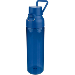 Borraccia in tritan resistente con chiusura a scatto e maniglia superiore 750ml color blu terza vista