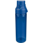 Borraccia in tritan resistente con chiusura a scatto e maniglia superiore 750ml color blu quinta vista