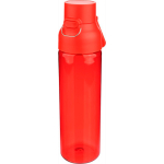 Borraccia in tritan resistente con chiusura a scatto e maniglia superiore 750ml color rosso sesta vista