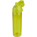 Borraccia in tritan resistente con chiusura a scatto e maniglia superiore 750ml color verde seconda vista