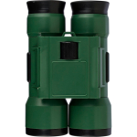 Binocolo in plastica resistente con lenti acriliche e ingrandimento 4x color verde quinta vista