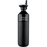 Borraccia termica in acciaio inox con cannuccia Dopper Insulated Black 580 ml seconda vista
