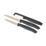 Set da cucina in acciaio inox con 2 coltelli e pelapatate Victorinox color nero sesta vista