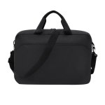 Borsa da viaggio in pelle sintetica con compressione sottovuoto 20L color nero prima vista