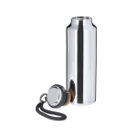 Borraccia termica in acciaio inox riciclato con cinghia intrecciata 480ml