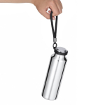 Borraccia termica in acciaio inox riciclato con cinghia intrecciata 480ml