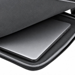 Custodia imbottita in poliestere per laptop con tasca antifurto 15''
