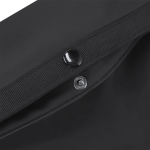 Borsa da viaggio roll-top in pelle sintetica con fascia per trolley e tracolla