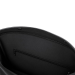 Borsa da viaggio roll-top in pelle sintetica con fascia per trolley e tracolla