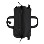 Borsa da viaggio roll-top in pelle sintetica con fascia per trolley e tracolla