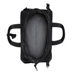 Borsa da viaggio roll-top in pelle sintetica con fascia per trolley e tracolla