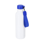 Borraccia in acciaio inox riciclato ideale per la sublimazione 750ml color blu prima vista