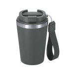 Bicchiere termico riciclato con chiusura ermetica e manico 350ml prima vista