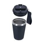Bicchiere termico riciclato con chiusura ermetica e manico 350ml