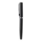 Set penna a sfera e roller in acciaio inox con custodia e inchiostro blu