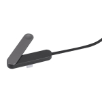 Cavo di ricarica USB-C in plastica riciclata con supporto per smartphone 60W