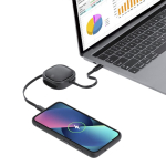 Cavo di ricarica USB-C estensibile in materiali riciclati fino a 120cm 60W