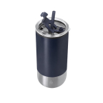 Bicchiere termico in acciaio inossidabile riciclato con doppia apertura 480ml