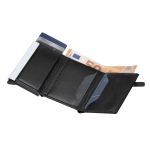 Portacarte e portafoglio in pelle sintetica con protezione RFID