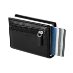 Portacarte e portafoglio in pelle sintetica con protezione RFID