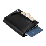 Portacarte e portafoglio in pelle sintetica con protezione RFID