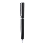 Penna girevole in acciaio inossidabile con refill Parker a inchiostro blu