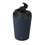 Bicchiere termico in acciaio inox riciclato con chiusura ermetica 350ml