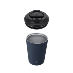 Bicchiere termico in acciaio inox riciclato con chiusura ermetica 350ml