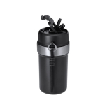 Bicchiere termico in acciaio inox riciclato con manico e cannuccia 490ml