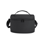 Borsa termica estensibile in similpelle e alluminio da 8 a 10L color nero prima vista