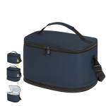 Borsa termica estensibile in similpelle e alluminio da 8 a 10L